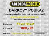 DÁRKOVÝ POUKAZ ABECEDAMODELU