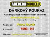 DÁRKOVÝ POUKAZ ABECEDAMODELU