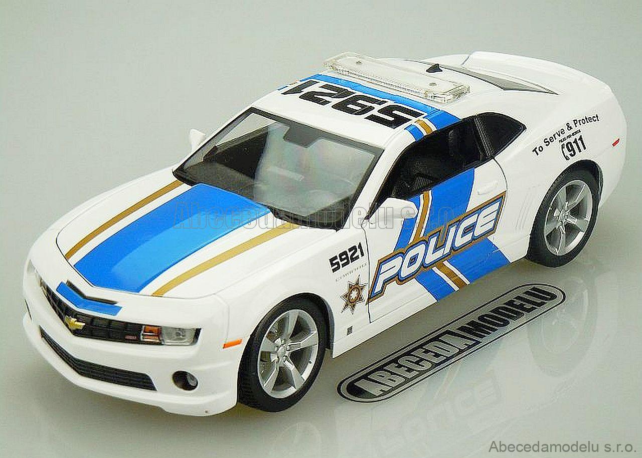 LE539 MAISTO Special edition 31161 Voiture 1/18 Chevrolet Camaro SS RS Police