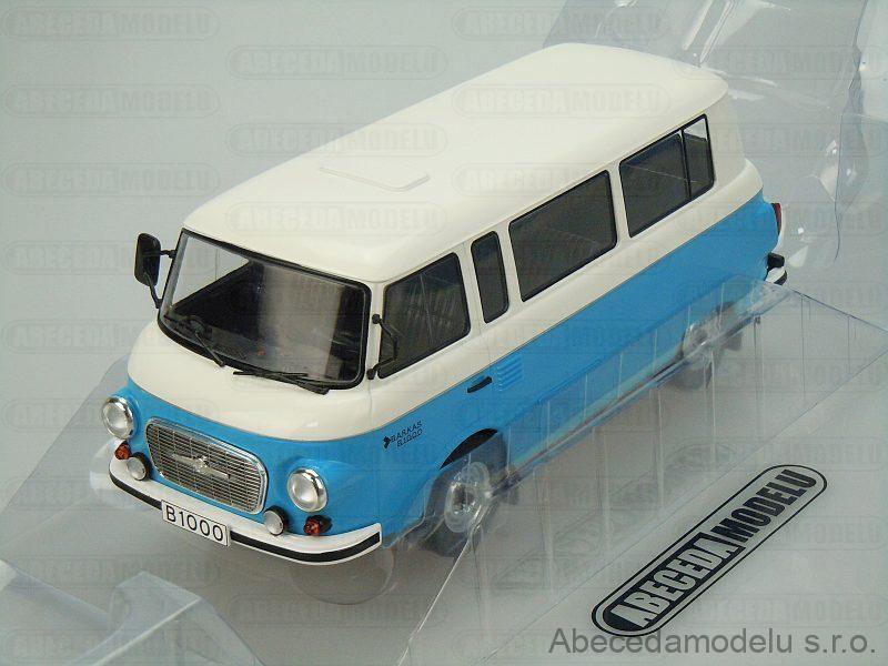 Porsche 911 Modèle Réduit Barkas B1000 1965 Bleu Et Blanc échelle 1:18 - MCG, Die-Cast, Modèle Statique Avec Boîte Macallan 18