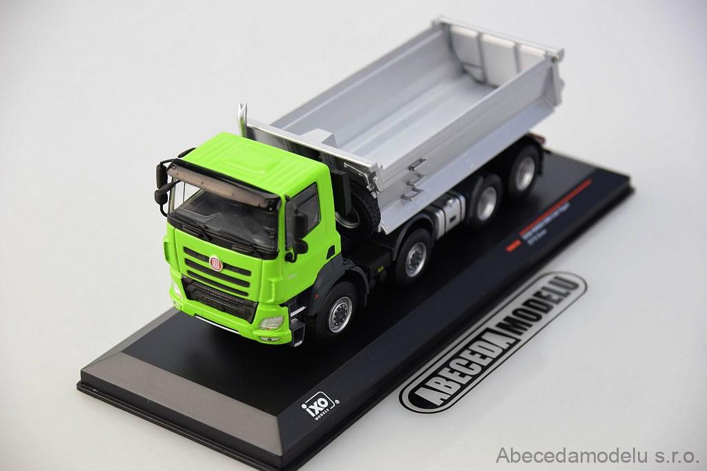 TATRA Phoenix Euro 6 8x8 - Camion Benne 2016, Modèle Réduit 1/43 Par IXO (TRU040)