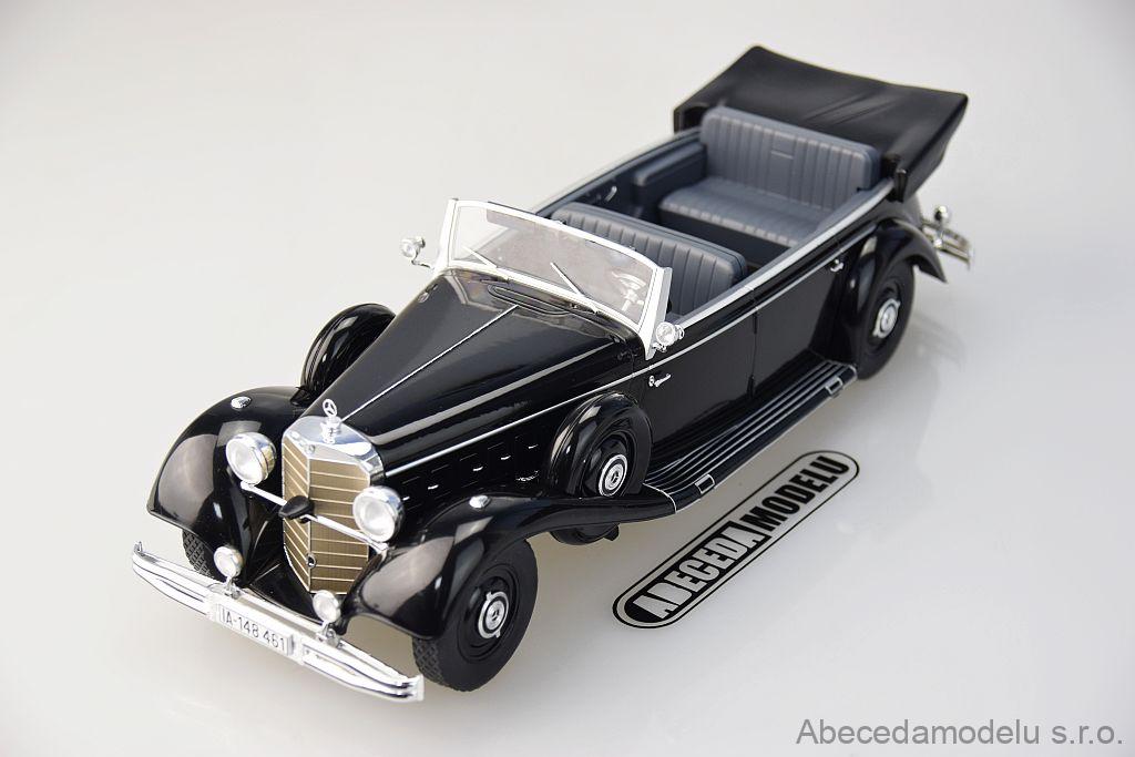 Modellino 1:18 MCG Mercedes Benz 770K Cabriolet 1938 - Nero MCG18207 - Foto 6