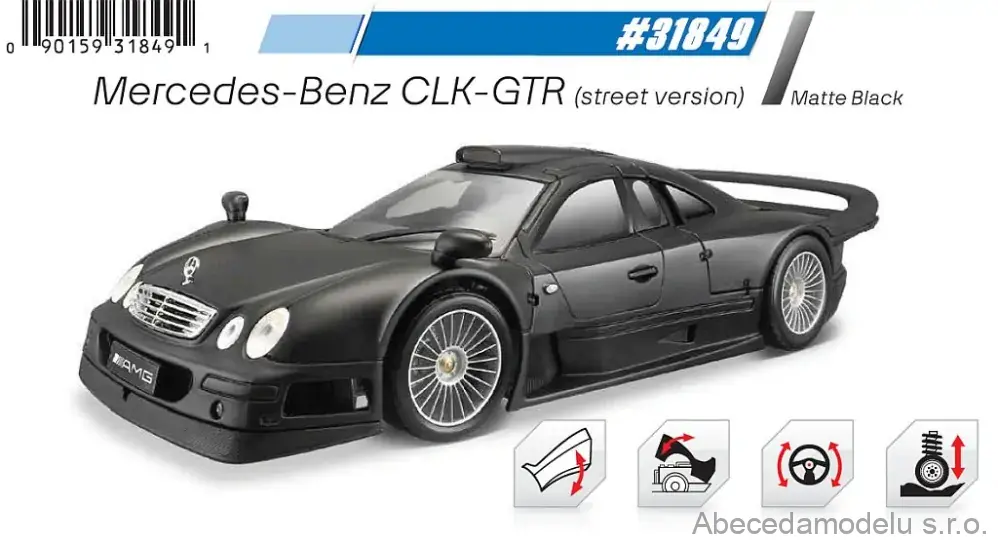 Mercedes Benz CLK-GTR Street Version