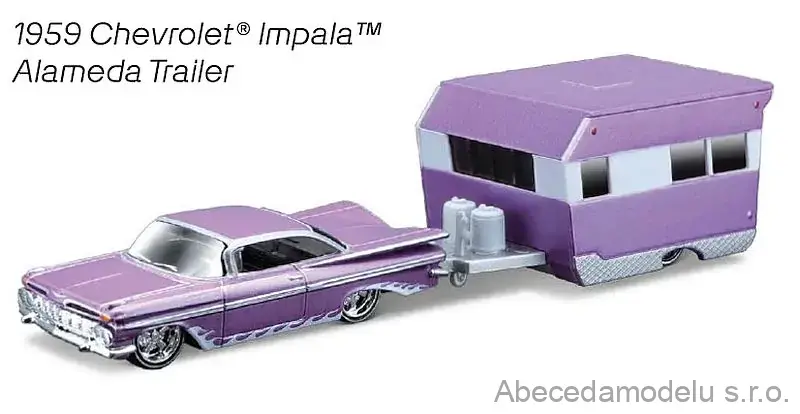 Chevrolet Impala 1959 + Alameda Trailer