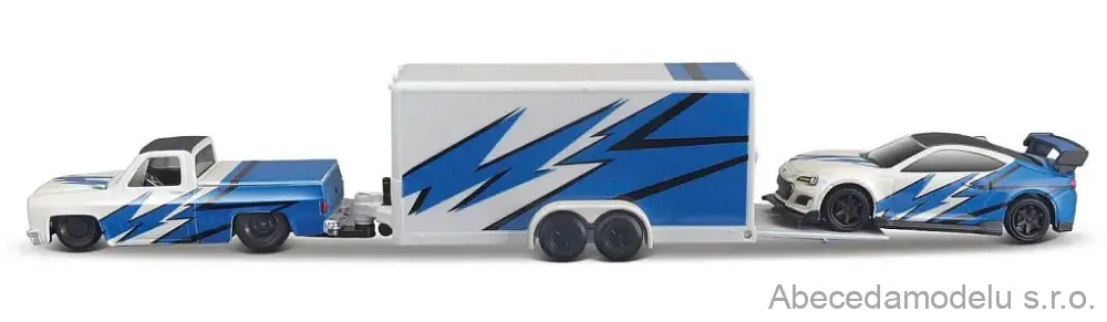 Chevrolet 1500 1987 + Subaru BRZ 2019 + Car Trailer