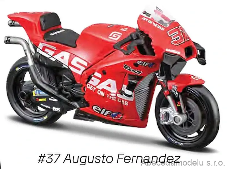 KTM RC16 Team GasGas Factory Tech 3 Racing No.37 A.Fernandez MotoGP 2023