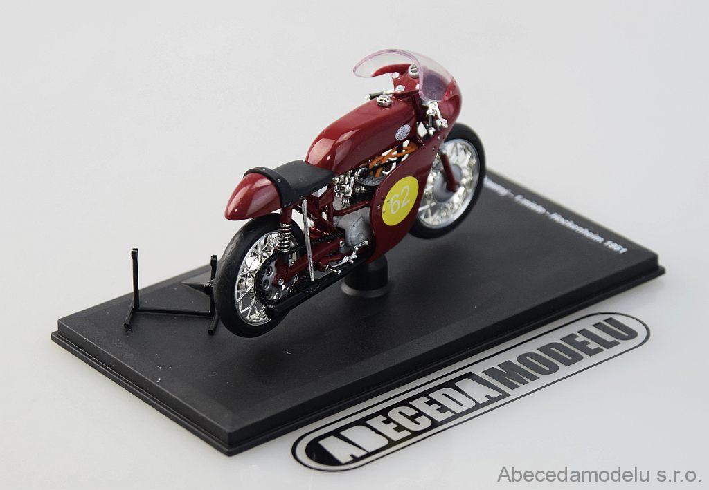 Jawa 350 2xOHC 1961 #62 F.Šťastný GP Hockenheim