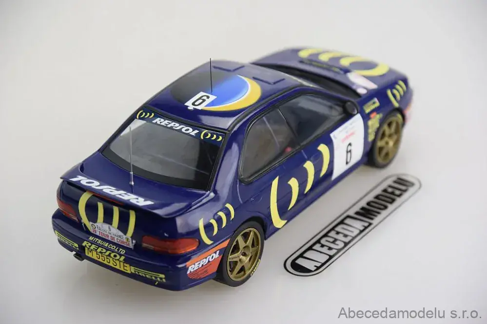 Subaru Impreza 555 #6 Liatti-Alessandrini Tour de Corse 1995