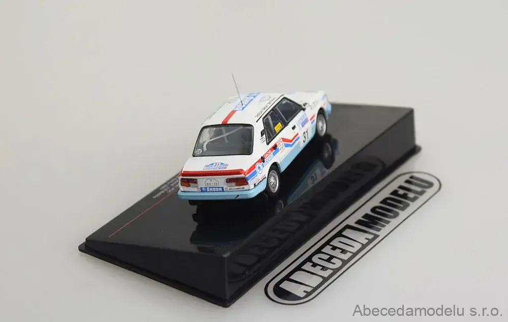 Škoda 130 L #31 J.Haugland-J.-O-Bohlin RAC Rally 1987