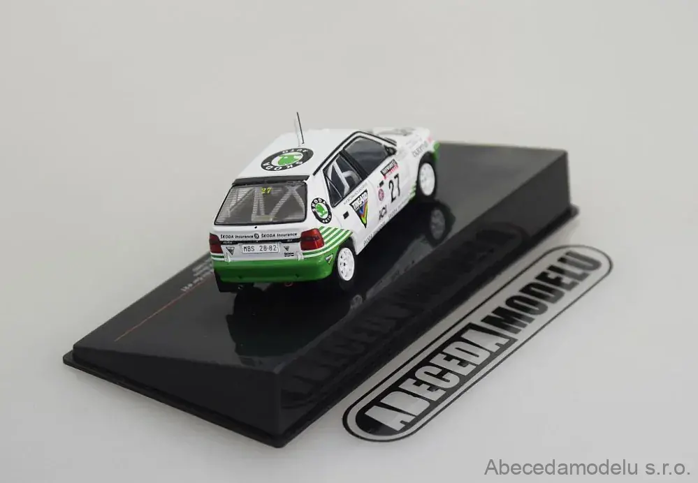 Škoda Felicia Kit Car #27 P.Sibera-P.Gross RAC Rally 1995