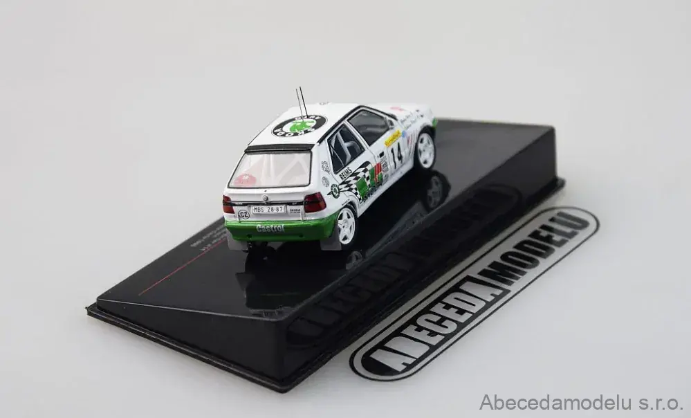 Škoda Felicia Kit Car #14 P.Sibera-P.Gross Rallye Monte Carlo 1996 