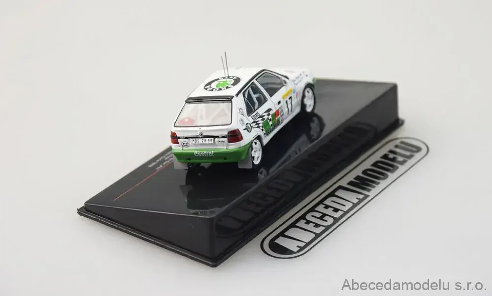 Škoda Felicia Kit Car #17 E.Triner-P.Štanc Rallye Monte Carlo 1996 