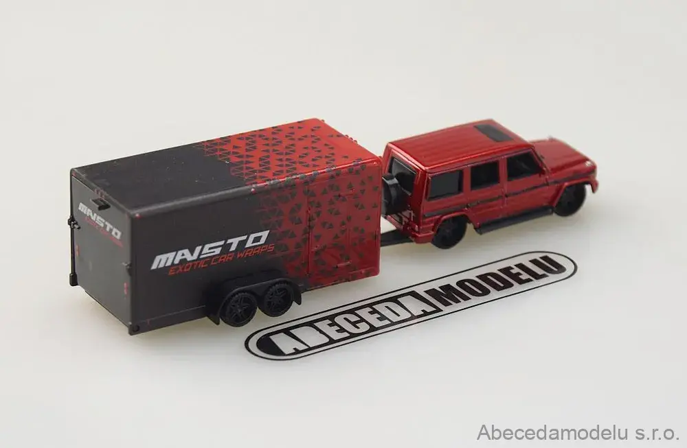 Mercedes Benz G-Class + Car Trailer