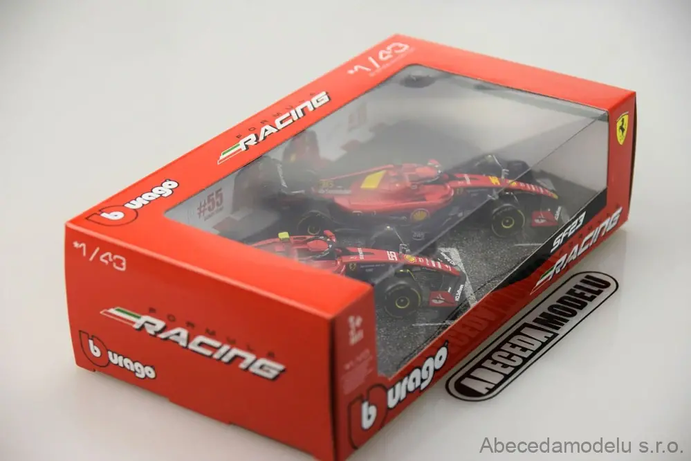 Ferrari Set F1 2x SF23 No.55 C.Sainz+No.16 Ch.Leclerc