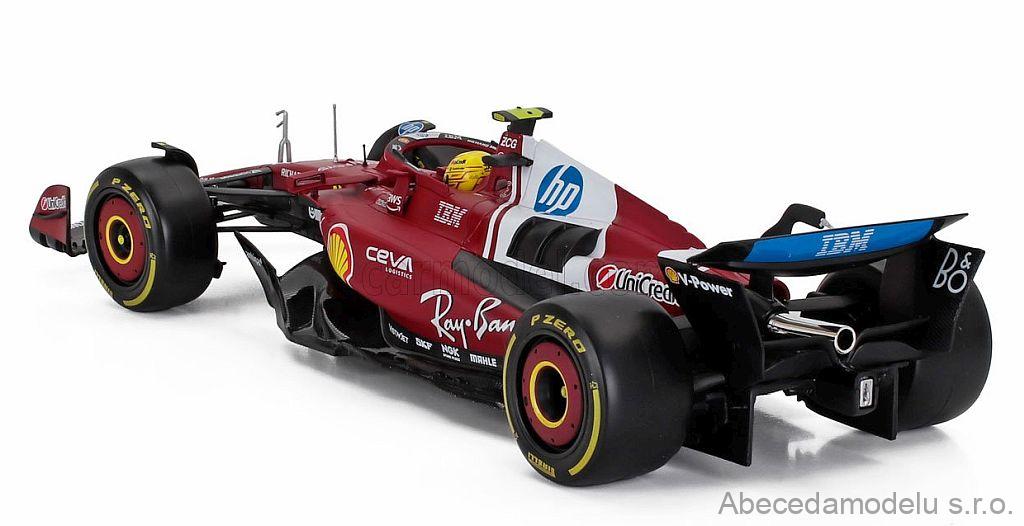 Coche De Colección Burago Ferrari F1 SF-25 #16 Temporada 2025 - Escala 1:18, Piloto Charles Leclerc