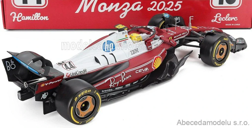 Ferrari SF-25 F1 No.44 L.Hamilton Monza 2025