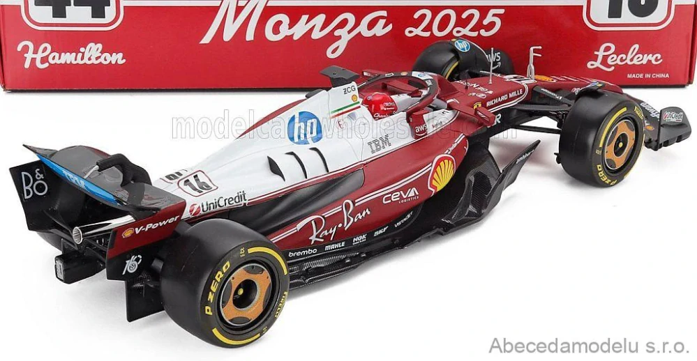 Ferrari SF-25 F1 No.16 Ch.Leclerc Monza 2025