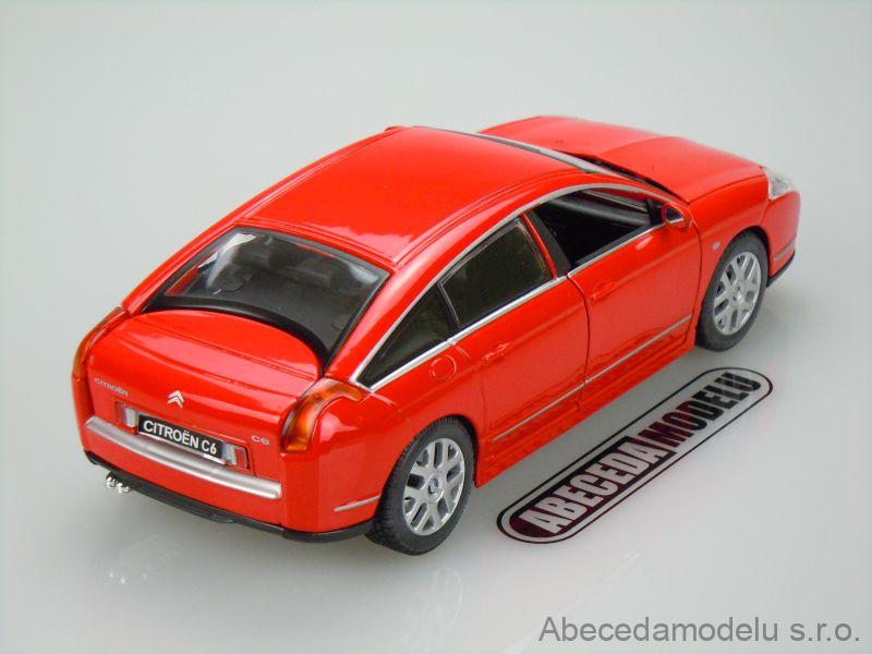 Burago Diamond Collection – Citroën C6 Rouge échelle 1/20 – Réf 18-11012