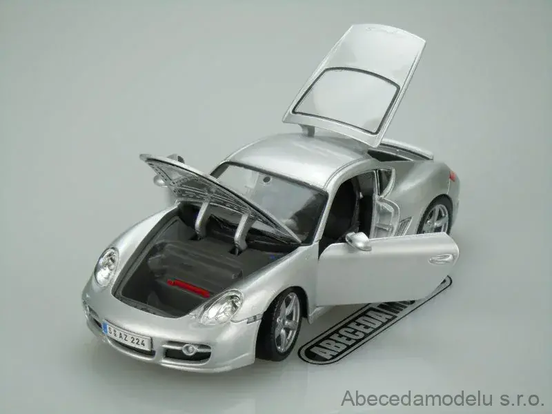 Maisto Porsche Cayman S Modellauto 1:18 Schwarz - Diecast Sonderedition, Maßstab 1/18, Modell 31122