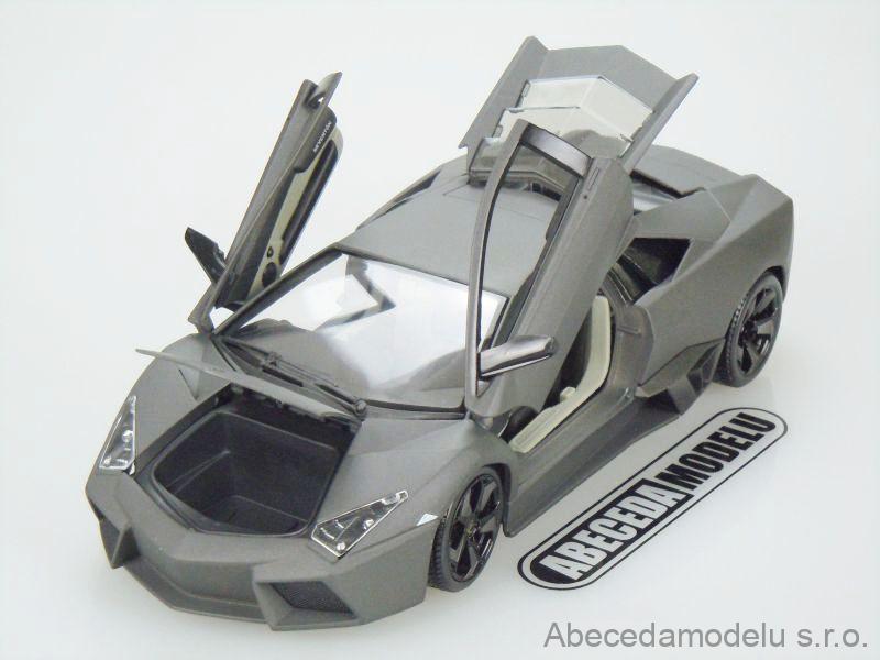 BBurago 18-11029 - Diamond Collezione 1:18 Lamborghini Reventón donkergrijs BBurago 18-11029 - Diamond Collezione 1:18 Lamborghini Reventón donkergrijs