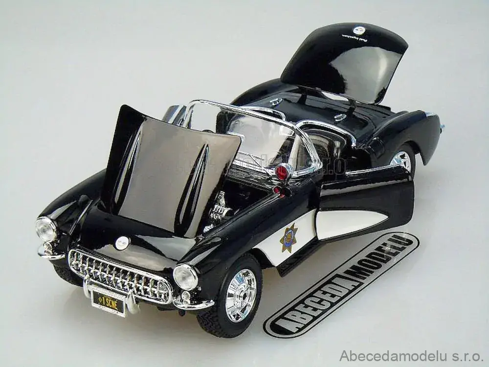 Chevrolet Corvette 1957 State Highway Patrol