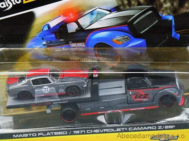 Maisto Flatbed / Chevrolet Camaro Z/28 1971