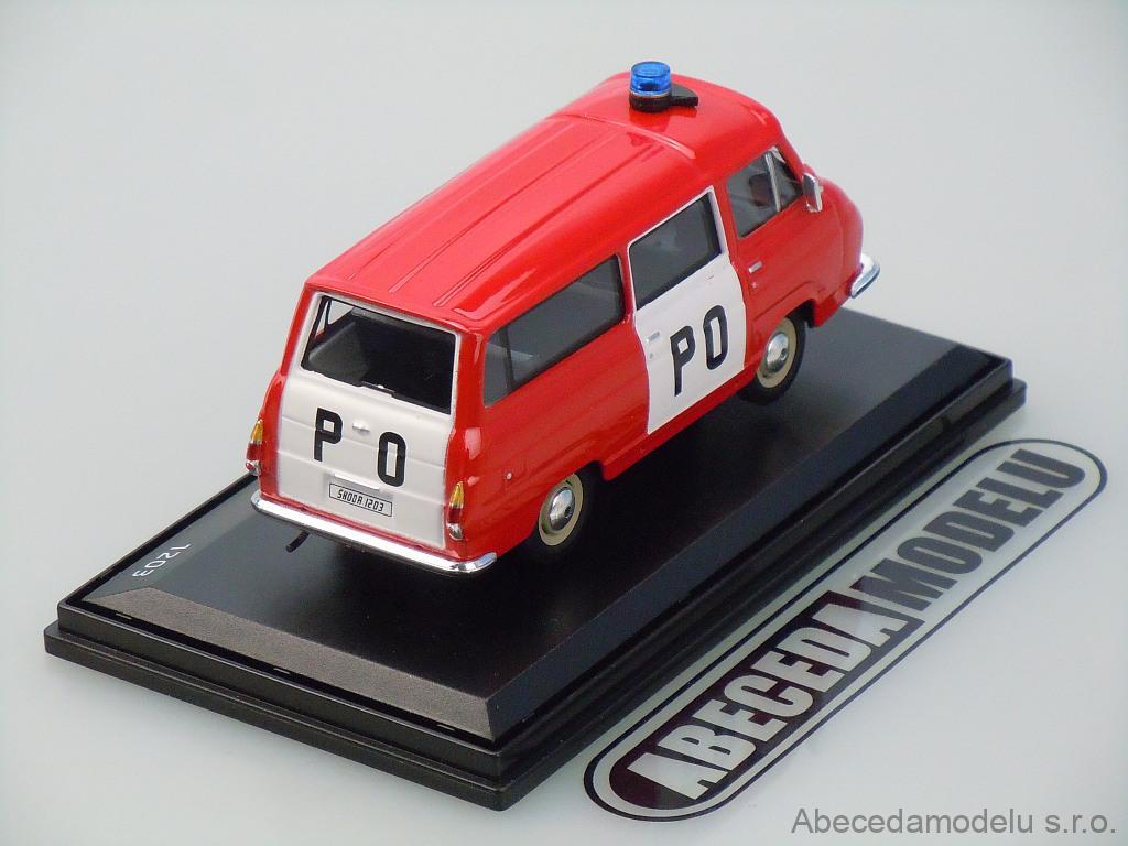 Modèle réduit Skoda - 1203 Minibus Poste Spoje 1974 1/43 | Abrex