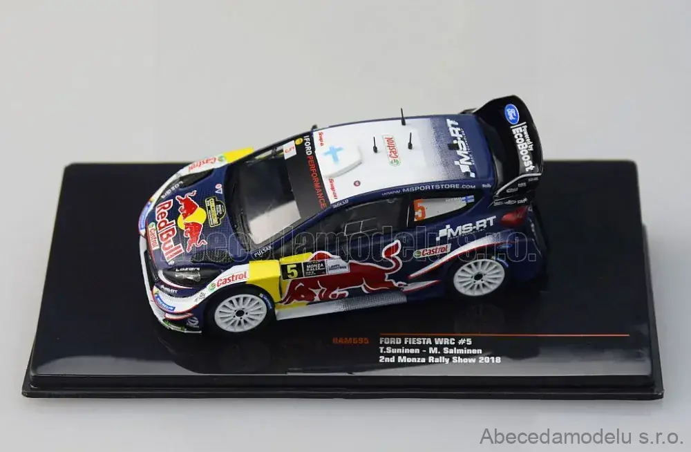 Ford Fiesta RS WRC #5 Suninen 2nd Rally Monza Show 2018