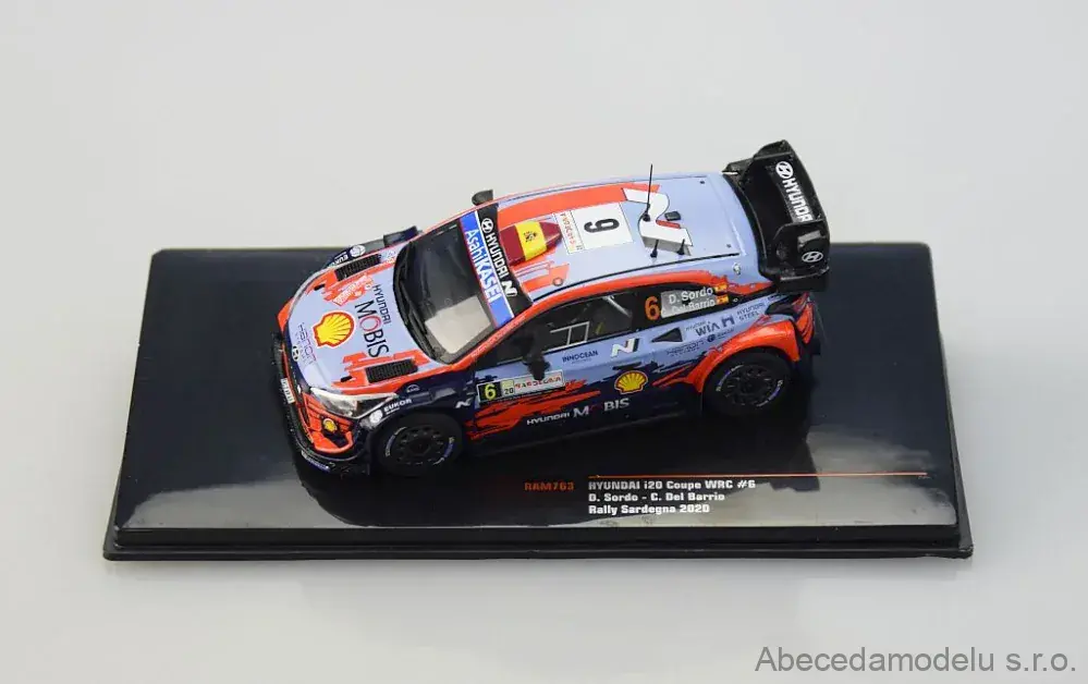 Hyundai i20 Coupe WRC #6 Sordo Rally Sardegna 2020