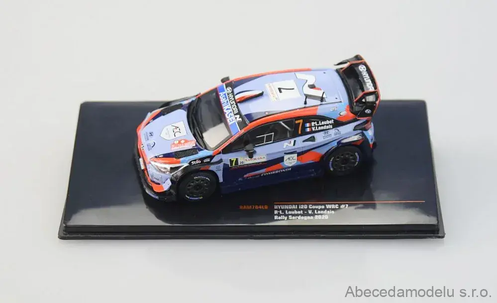 Hyundai i20 Coupe WRC #7 Loubet Rally Sardegna 2020