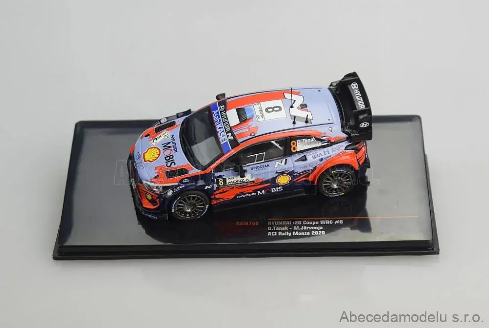 Hyundai i20 Coupe WRC #8 Tänak ACI Rally Monza 2020