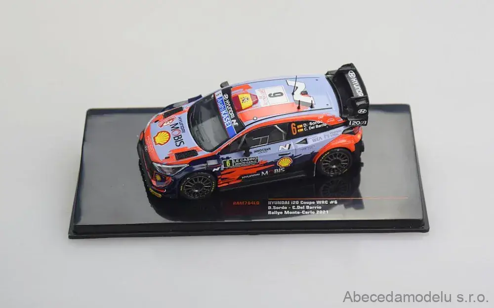 Hyundai i20 Coupe WRC #6 D.Sordo-C.Del Barrio Rallye Monte Carlo 2021