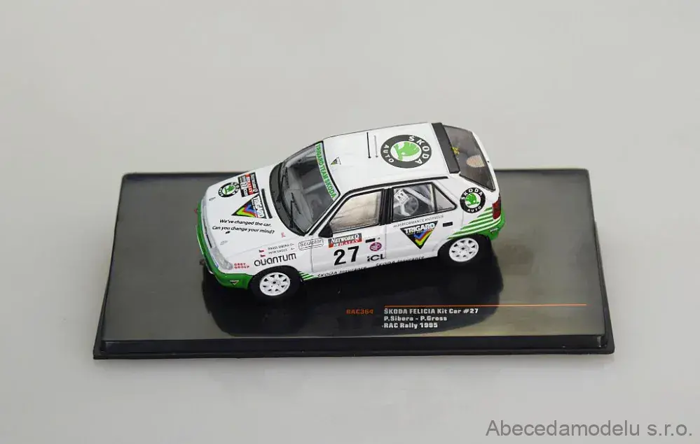 Škoda Felicia Kit Car #27 P.Sibera-P.Gross RAC Rally 1995