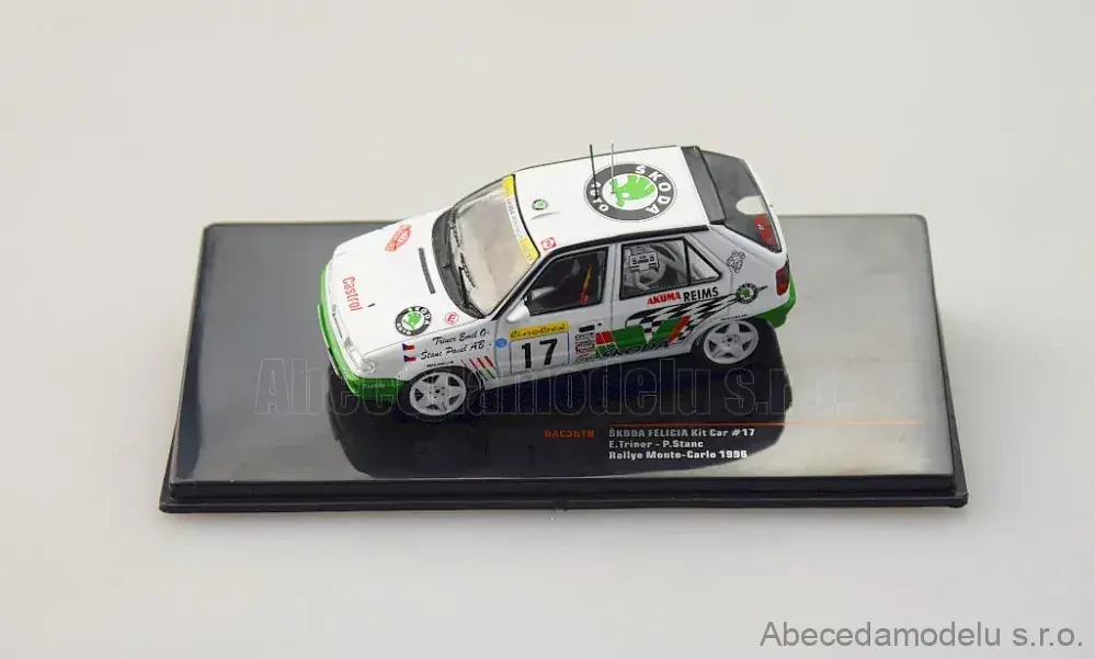 Škoda Felicia Kit Car #17 E.Triner-P.Štanc Rallye Monte Carlo 1996 