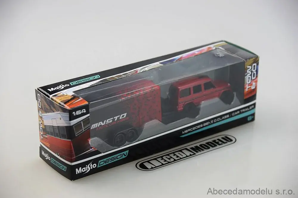 Mercedes Benz G-Class + Car Trailer