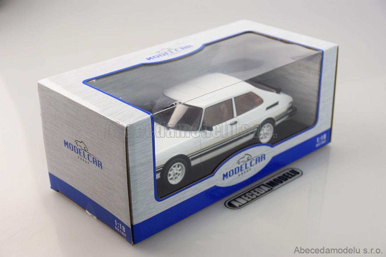 ModelCarGroup 1:18 Saab 900 Turbo Année De Construction 1981 Noir Modelcar Group Mcg18338