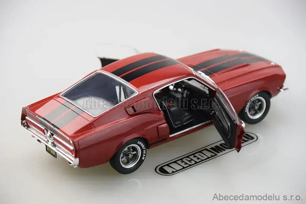 1968 FORD MUSTANG Shelby Gt 500kr 1/18 Scale Diecast EUR 18,83 - DE