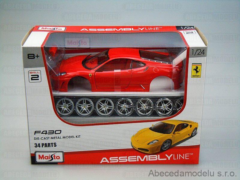 Ferrari 458 Italia Rouge – Maisto 1/24 – Miniature Diecast – Occasion