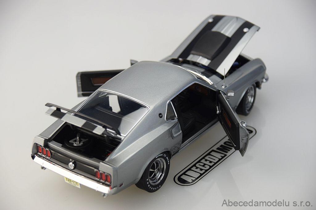 Miniature FORD MUSTANG BOSS 429 1969 JOHN WICK (2014) 1/18