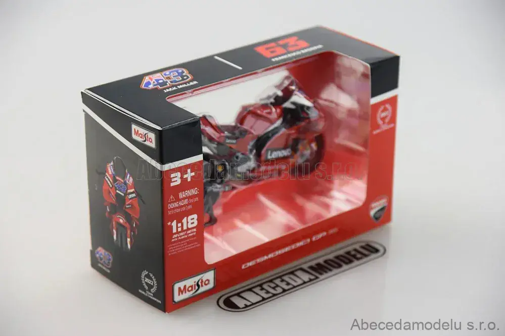 Ducati Desmosedici Ducati Lenovo Team No.63 F.Bagnaia MotoGP 2022