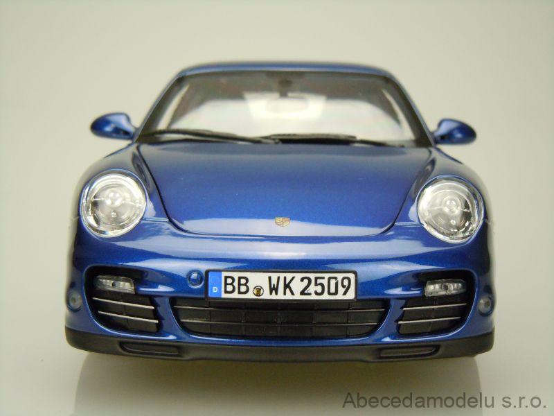 NOREV 1/18 PORSCHE 911 TURBO 2010 BLEUE