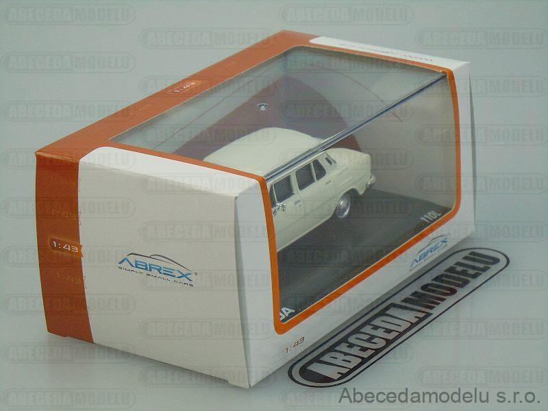 Skoda 110L 1973 - Abrex 1/43 - Rouge Foncé - Miniature Diecast - NEUVE