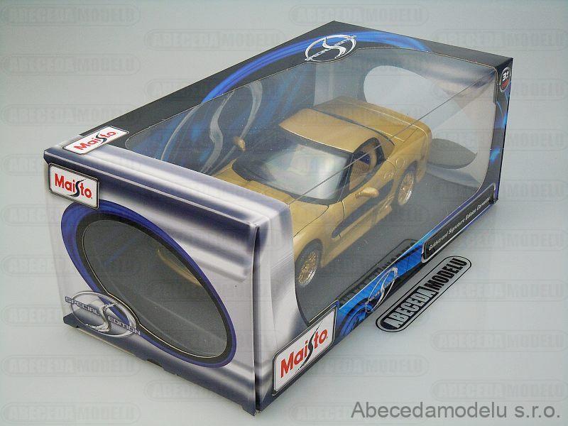 Maisto 1:18 Scale 2003 Guldstrand Signature Edition Corvette | Maisto | Die-cast Model Car | Special Edition | Product #31657 - België