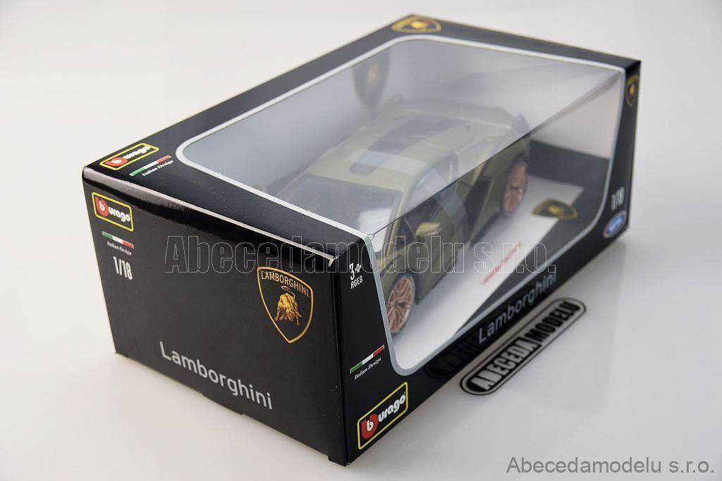 Modellautos Förster GmbH - 11046 Lamborghini Sian FKP 37 matt olive green 1:18