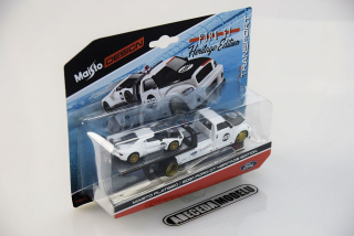 Maisto Flatbed/Ford GT Heritage Edition 2021