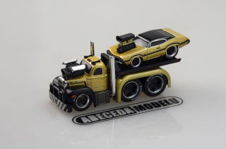 Mack B-61 Flatbed 1953/Oldsmobile 442 1970
