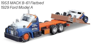 Mack B-61 Flatbed 1953 / Ford Model A 1929
