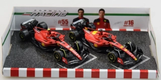 Ferrari Set F1 2x SF23 No.55 C.Sainz+No.16 Ch.Leclerc