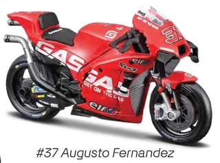 KTM RC16 Team GasGas Factory Tech 3 Racing No.37 A.Fernandez MotoGP 2023