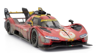 Ferrari 499P 3.0L Turbo V6 Team Ferrari AF Corse No.50 Champion 24h Le Mans 2024 A.Fuoco - M.Molina - N.Nielsen (after race version)